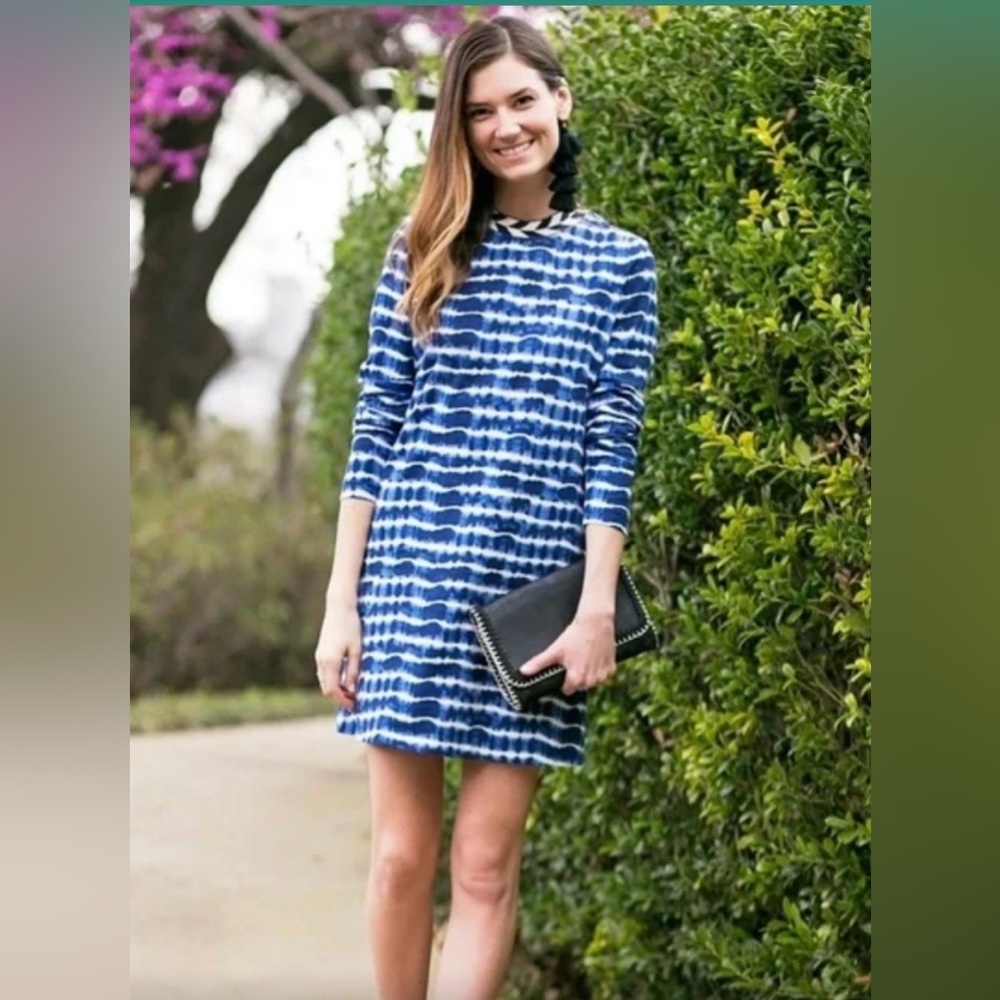 Tory Burch dress - Hollie long sleeve tie dye mini. EUC.